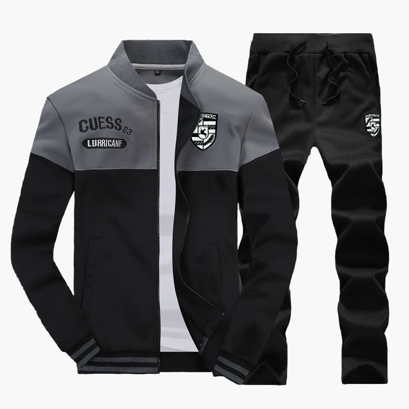 Men's Baseball Tracksuit Sporty and Trendy for Leisure and Fitness