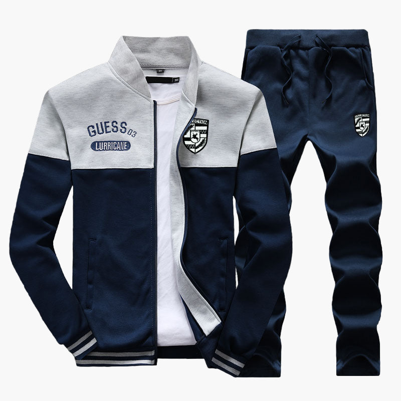 Men's Baseball Tracksuit Sporty and Trendy for Leisure and Fitness
