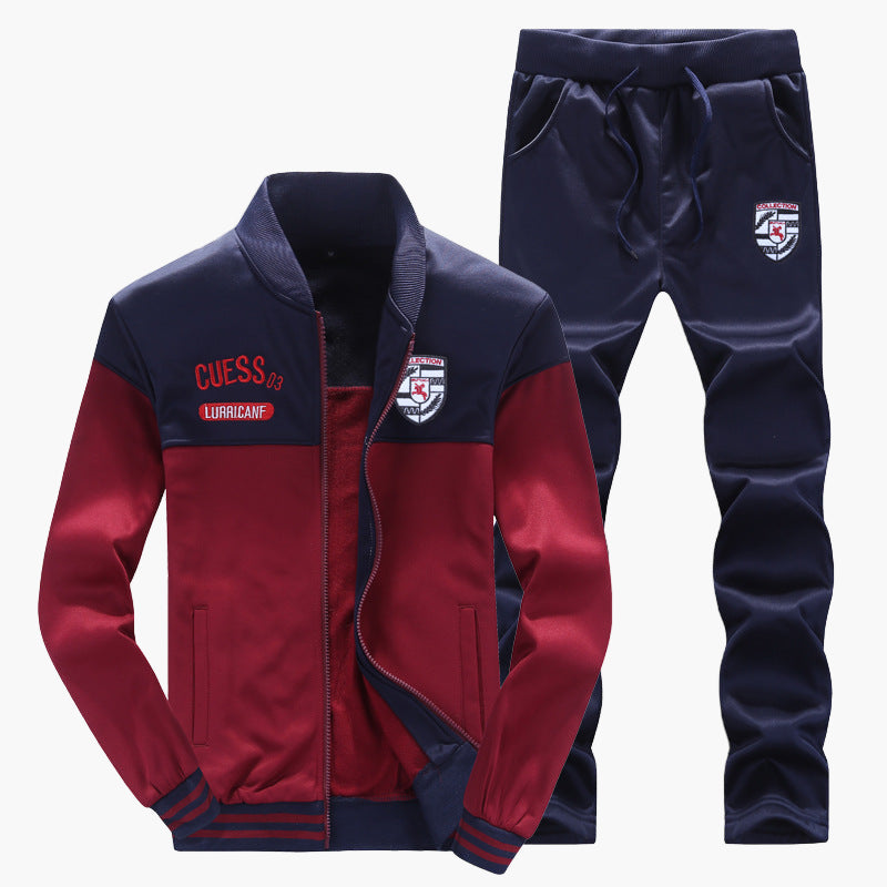 Men's Baseball Tracksuit Sporty and Trendy for Leisure and Fitness