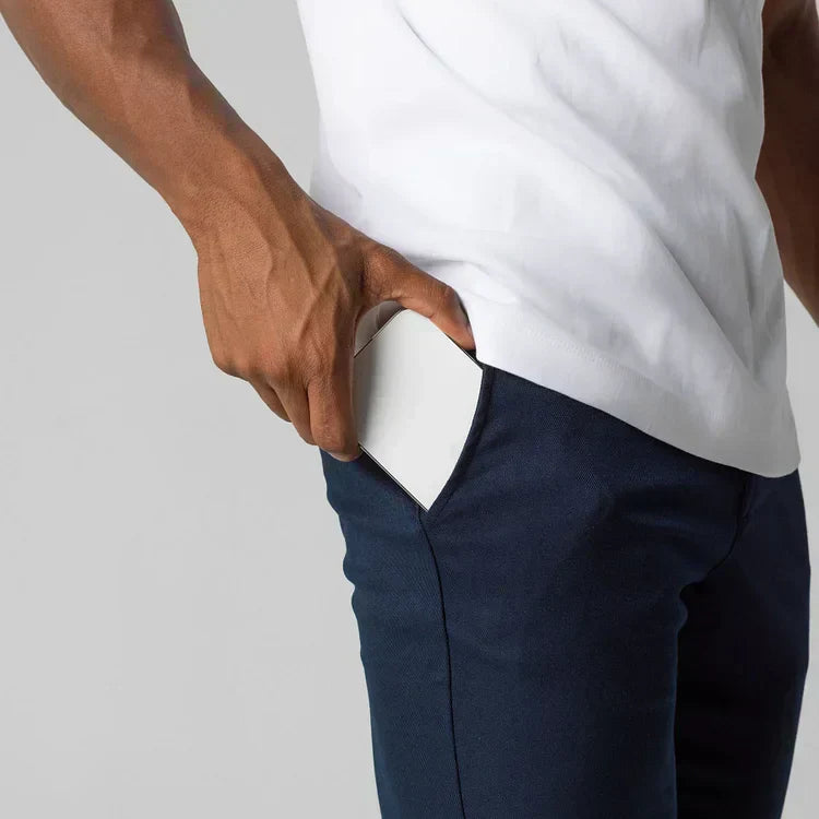Men's Chino Pants Slim Fit – Stylish and Comfortable Allrounder for Work and Leisure