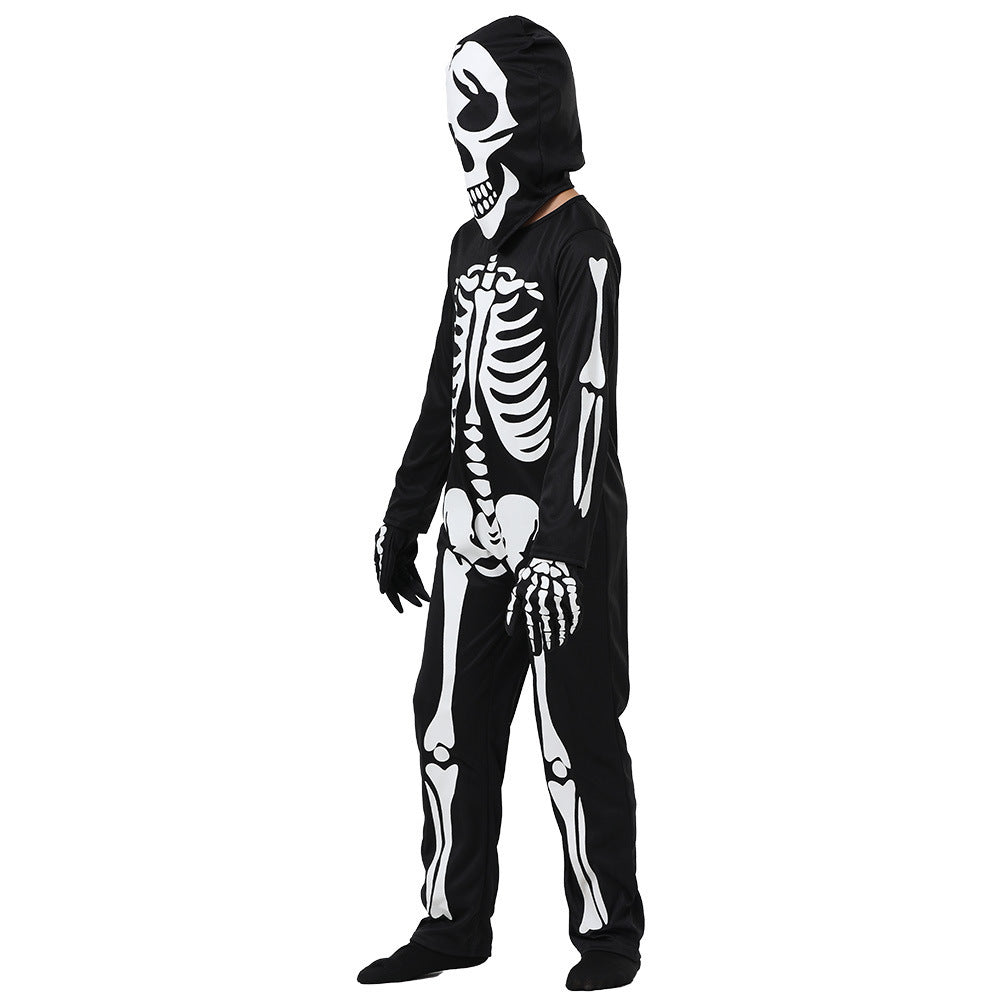 Halloween Glow-in-the-Dark Skeleton Costume Unisex Children's Costume