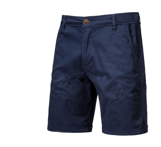 Men's Chino Shorts with Regular Fit and Side Pockets – For Casual and Neatly Dressed Looks