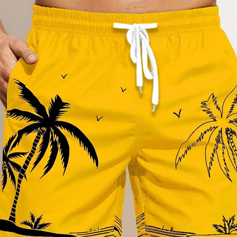 Stan – Loose Beach Pants with 3D Print