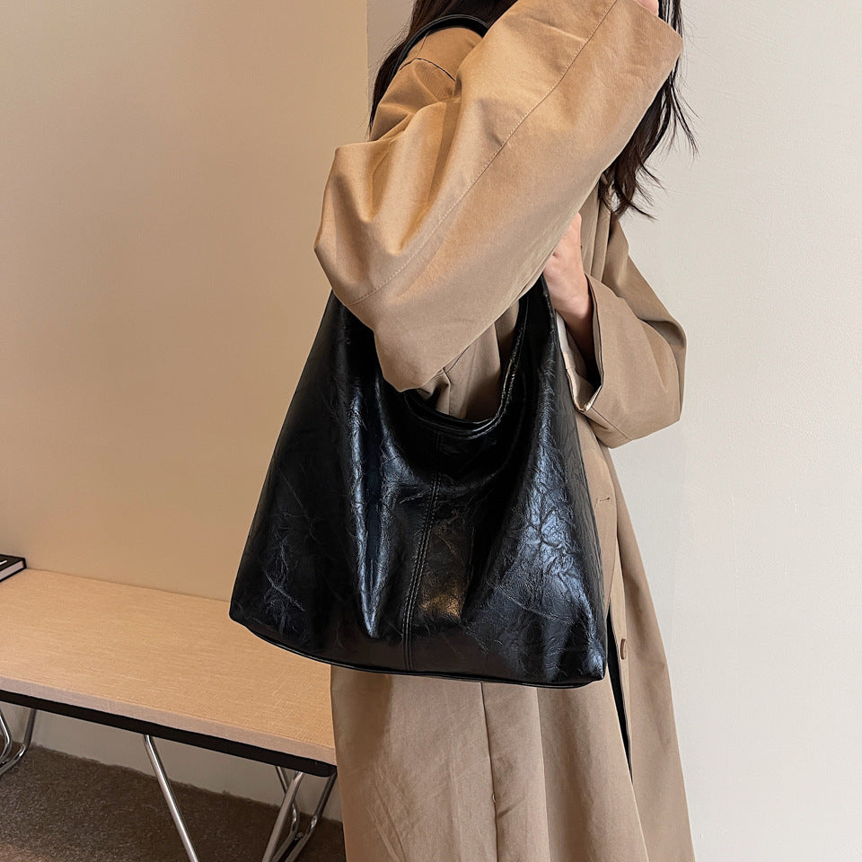 Anna – Vintage Designer Women's Bag with Large Capacity for Autumn and Winter