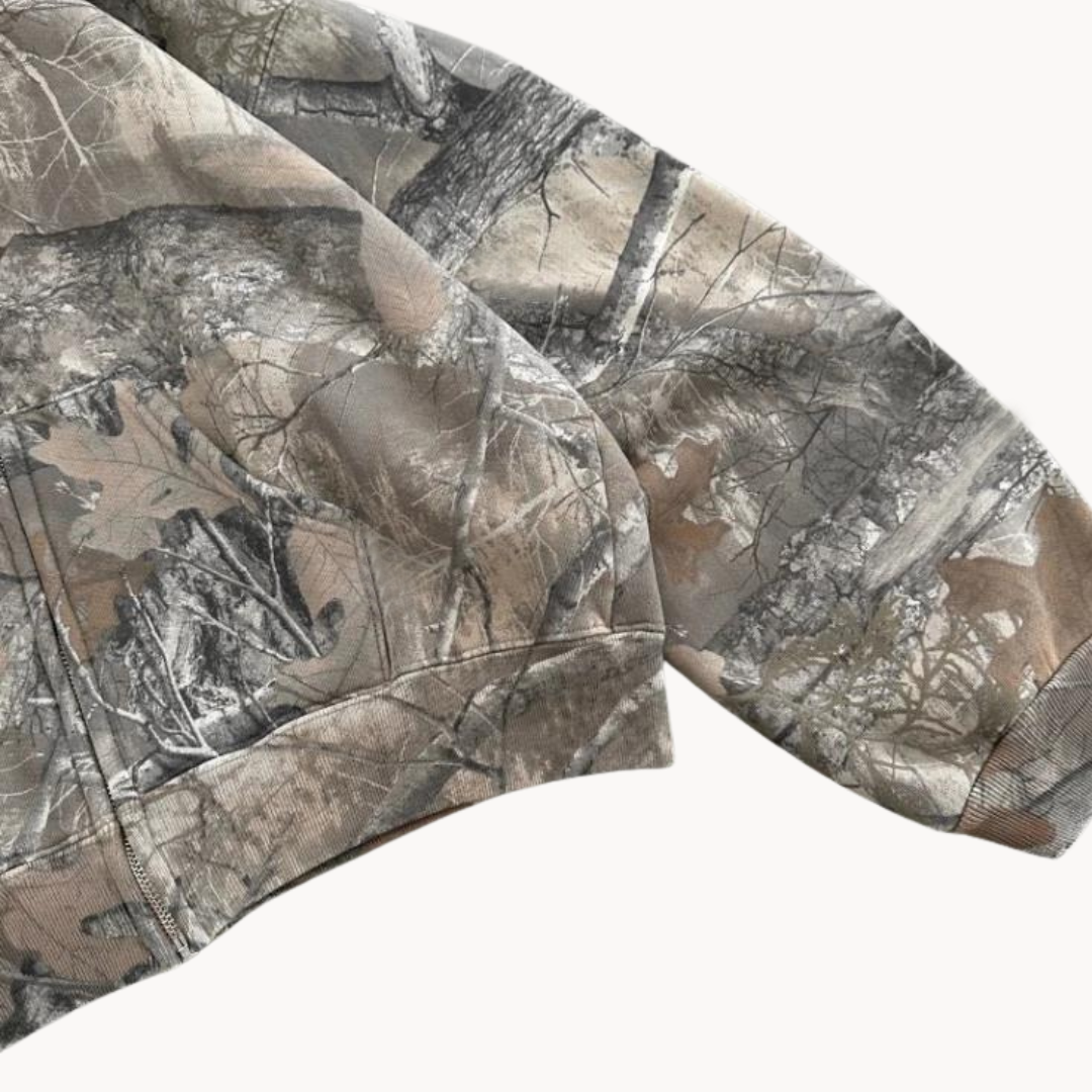 Unisex Oversized Camouflage Hoodie Streetwear | Comfortable Casual Sweater