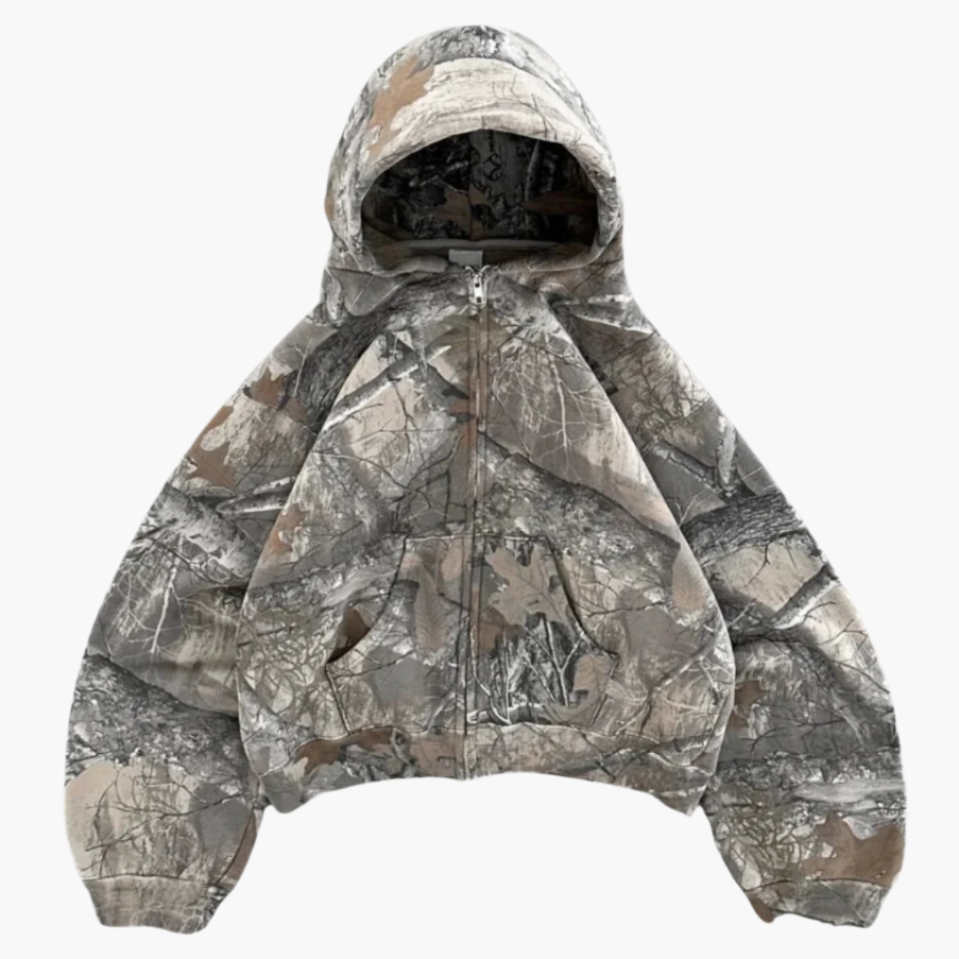 Unisex Oversized Camouflage Hoodie Streetwear | Comfortable Casual Sweater
