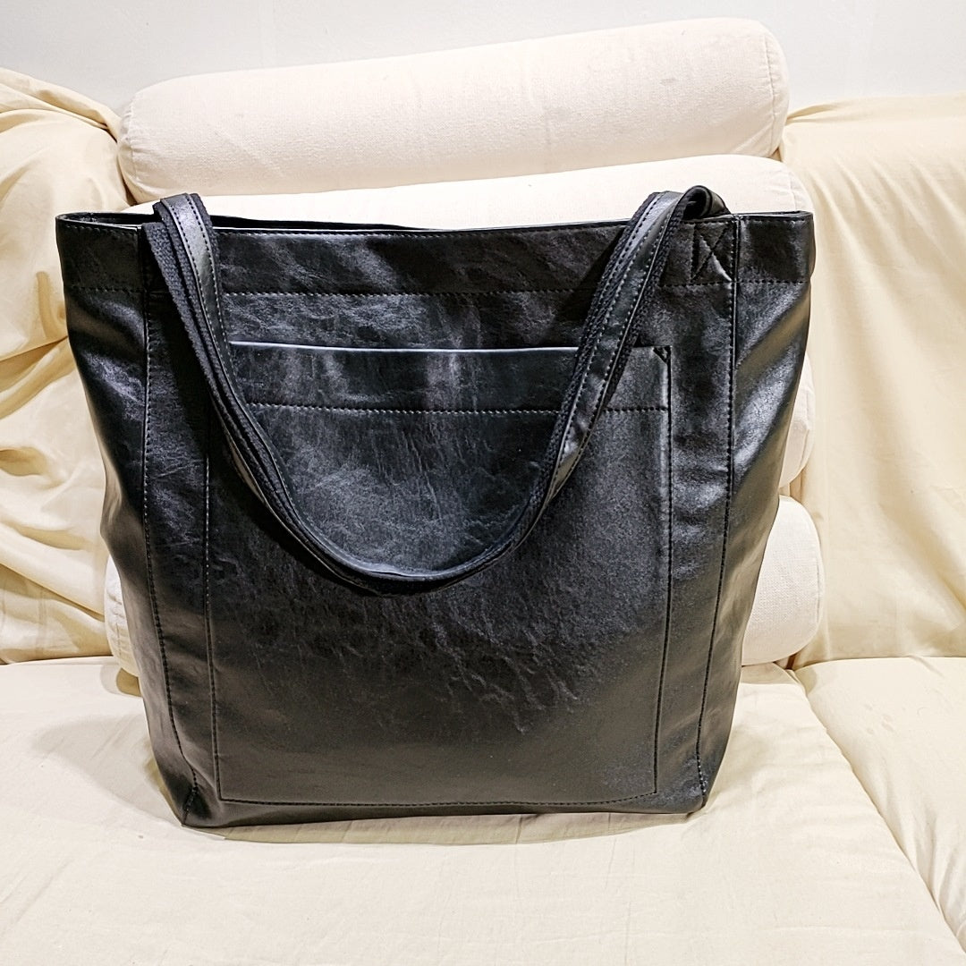 Natasha – Vintage Women's Shoulder Bag with Pockets