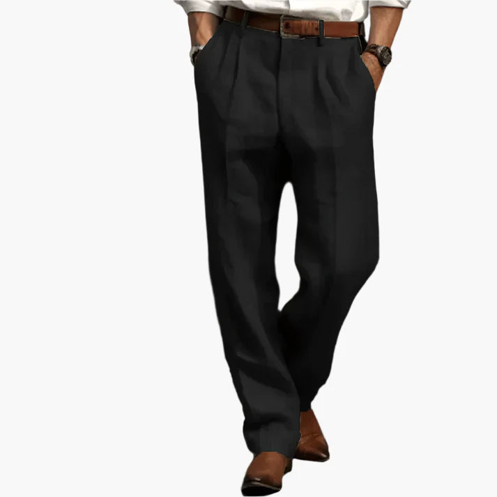 Men's Retro Chino Pants – Classic Comfort for Casual and Business Use