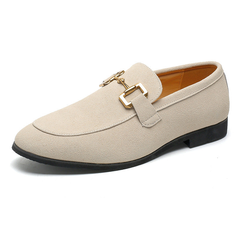 Heren Klassieke Loafers met Gesp – Elegante Instappers voor Kantoor en Casual