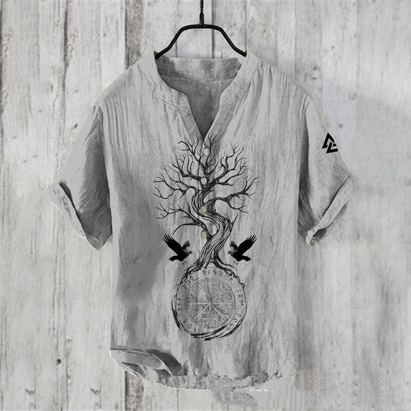 Liam – Three-button National Trendy Style Shirt