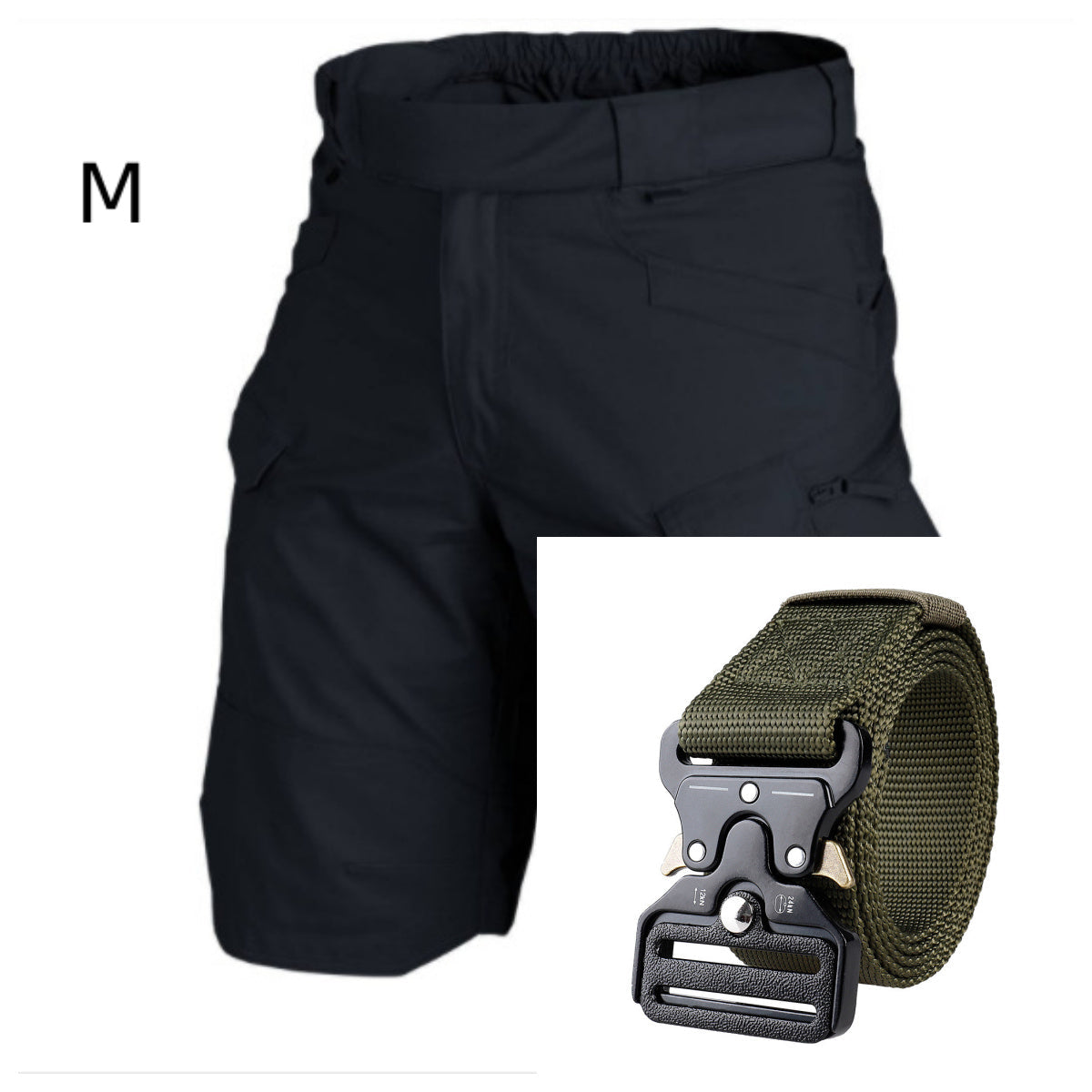 Cameron – Stylish Tactical Shorts with Checkered Pattern
