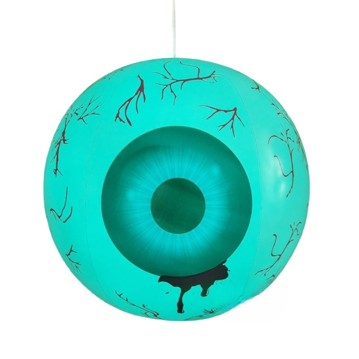 Halloween Inflatable Decoration – Ghost, Pumpkin, Eyeball & More – Festive Decoration for Halloween Party, Trick-or-Treat & Garden Decoration