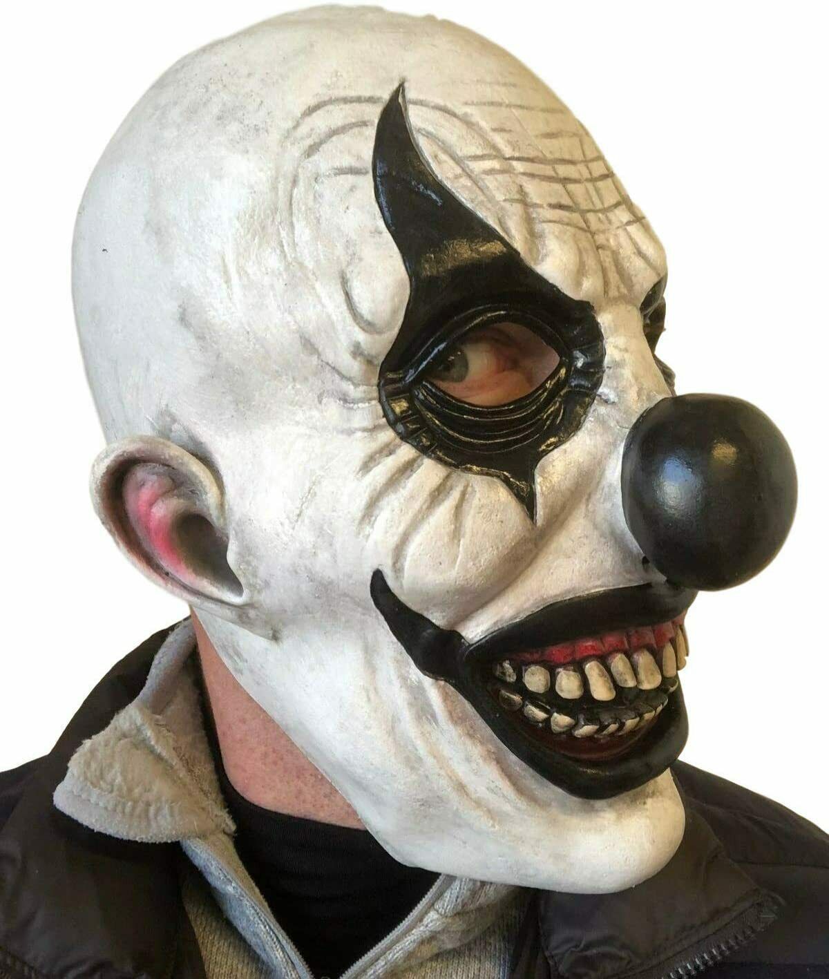 Halloween Clown Mask for Adults - Creepy Costume Accessory for Party & Trick-or-Treat