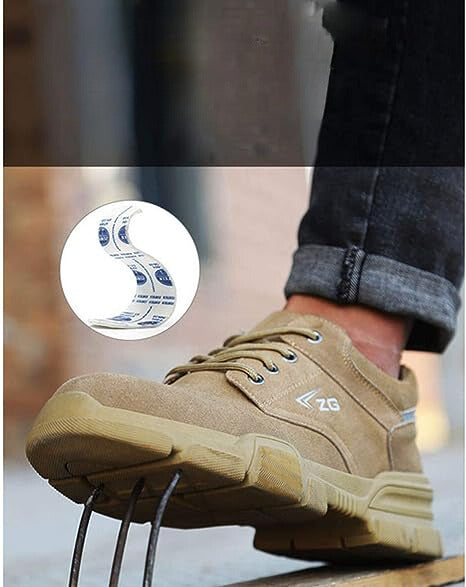 Men's Orthopedic Safety Sneakers for Work – Comfort & Protection – Sporty Safety Shoes