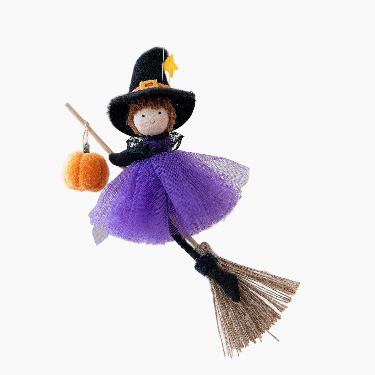 Halloween Witch Dolls Decoration – Charming Pendant for Celebration & Party