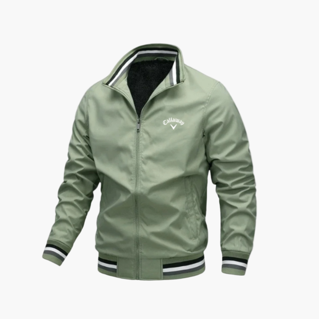 Men's Golf Jacket Windbreaker – Sporty Water-Repellent Jacket for Golf, Travel and Leisure