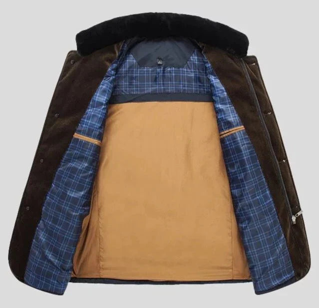 Men's Padded Stylish Jacket for Winter – Modern Slim Fit Outdoor Jacket
