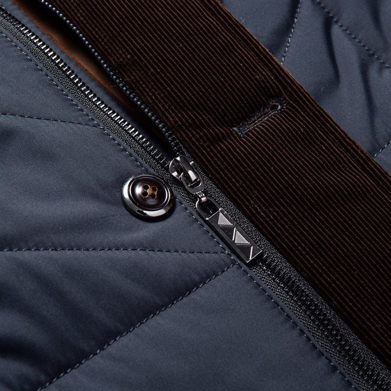 Men's Padded Stylish Jacket for Winter – Modern Slim Fit Outdoor Jacket