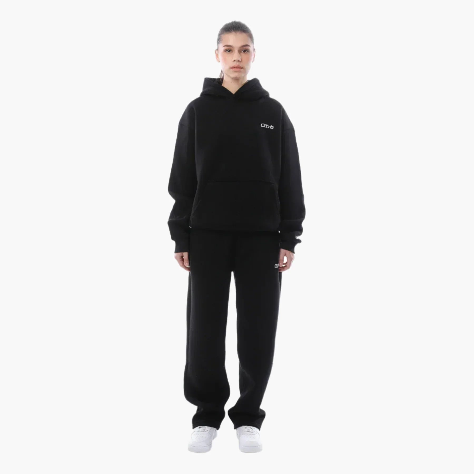 Women's 2-piece tracksuit – hoodie & jogging pants for sport and lounge
