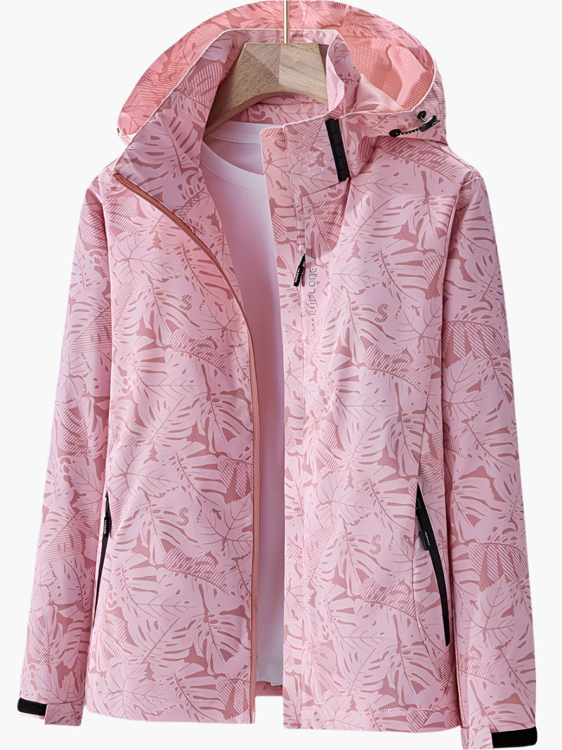 Women's Outdoor Jacket – Water- and Windproof Hiking Jacket with Hood for Allround Protection