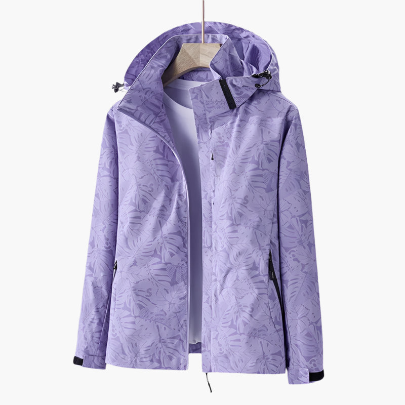 Women's Outdoor Jacket – Water- and Windproof Hiking Jacket with Hood for Allround Protection