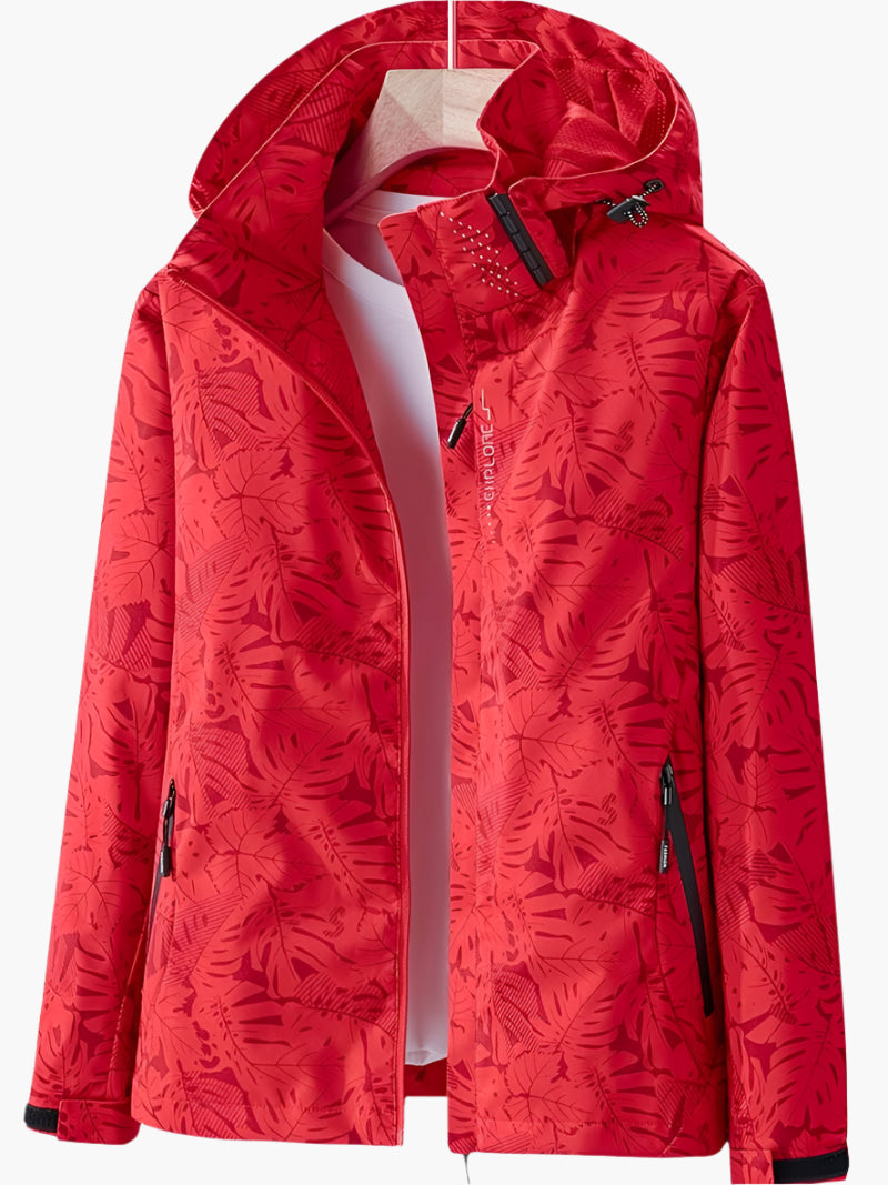 Women's Outdoor Jacket – Water- and Windproof Hiking Jacket with Hood for Allround Protection