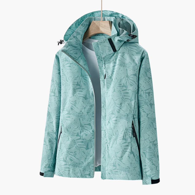 Women's Outdoor Jacket – Water- and Windproof Hiking Jacket with Hood for Allround Protection