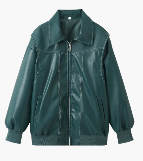 Women's Oversized Bomber Jacket – Trendy Streetwear Style – Casual Comfort for Every Day