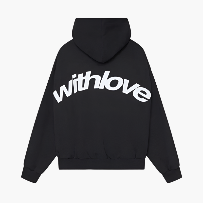 Unisex Hoodie with Graphic Back Print - Casual Streetwear for Daily Use