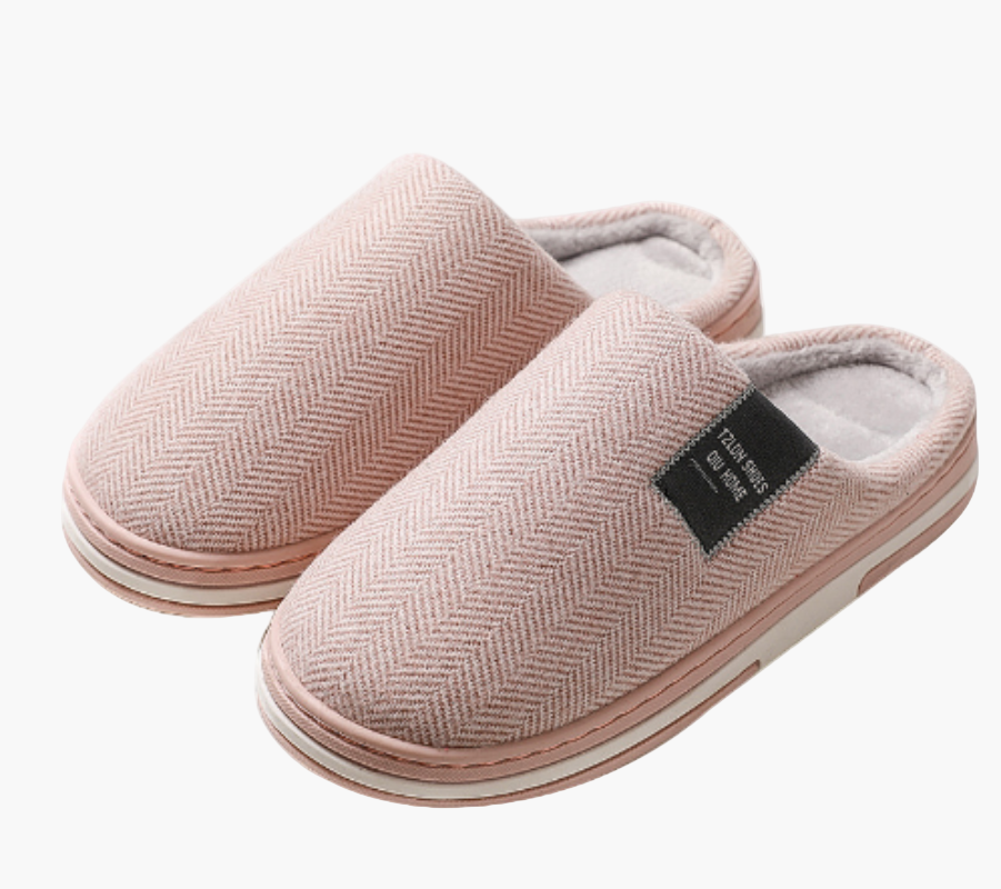 Heren Luxe Stijlvolle Pantoffels met Antislip Zool – Comfortabele Sloffen voor Binnen