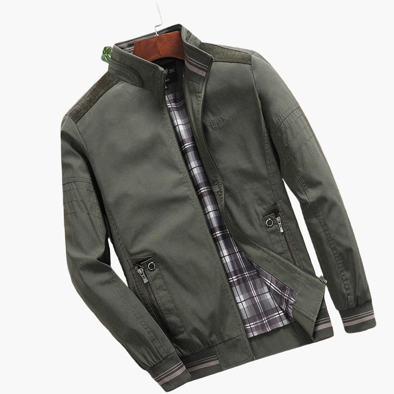 Men's Bomber Jacket – Fashionable Spring and Summer Coat, Casual Style, Perfect for Every Outfit