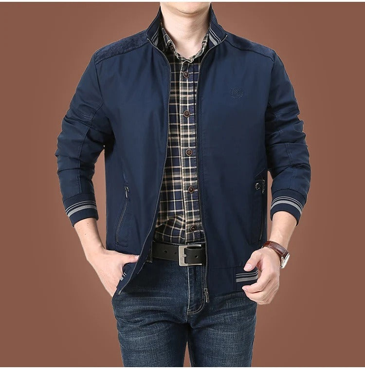 Men's Bomber Jacket – Fashionable Spring and Summer Coat, Casual Style, Perfect for Every Outfit