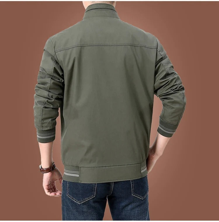 Men's Bomber Jacket – Fashionable Spring and Summer Coat, Casual Style, Perfect for Every Outfit