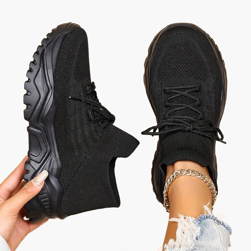 Women's Sneakers with Advanced Orthopedic Sole and Shock Absorption – Comfortable Walking Shoes for Daily Use