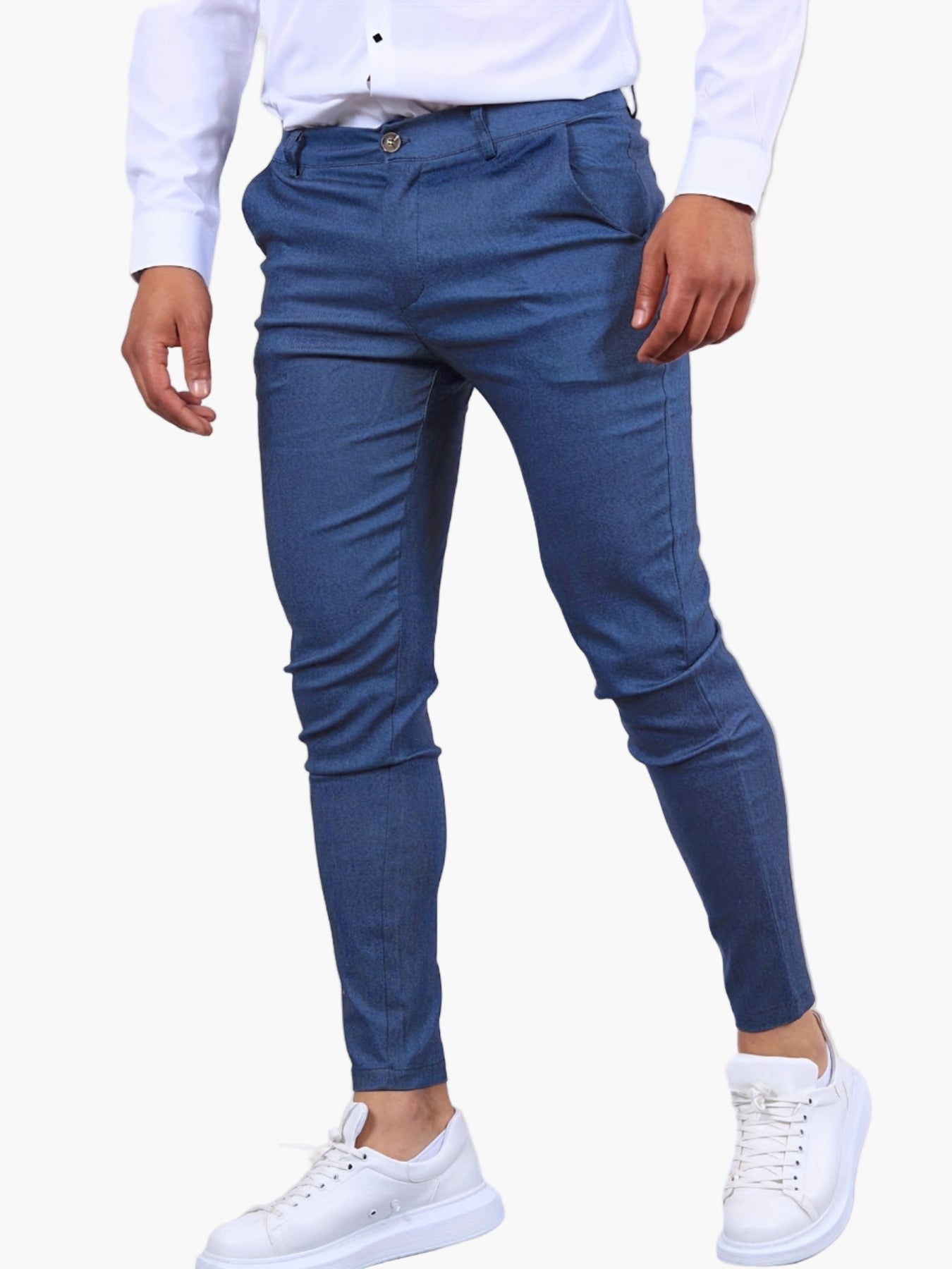 Men's Skinny-Fit Chino Pants – Modern and Stylish for Casual and Business Occasions
