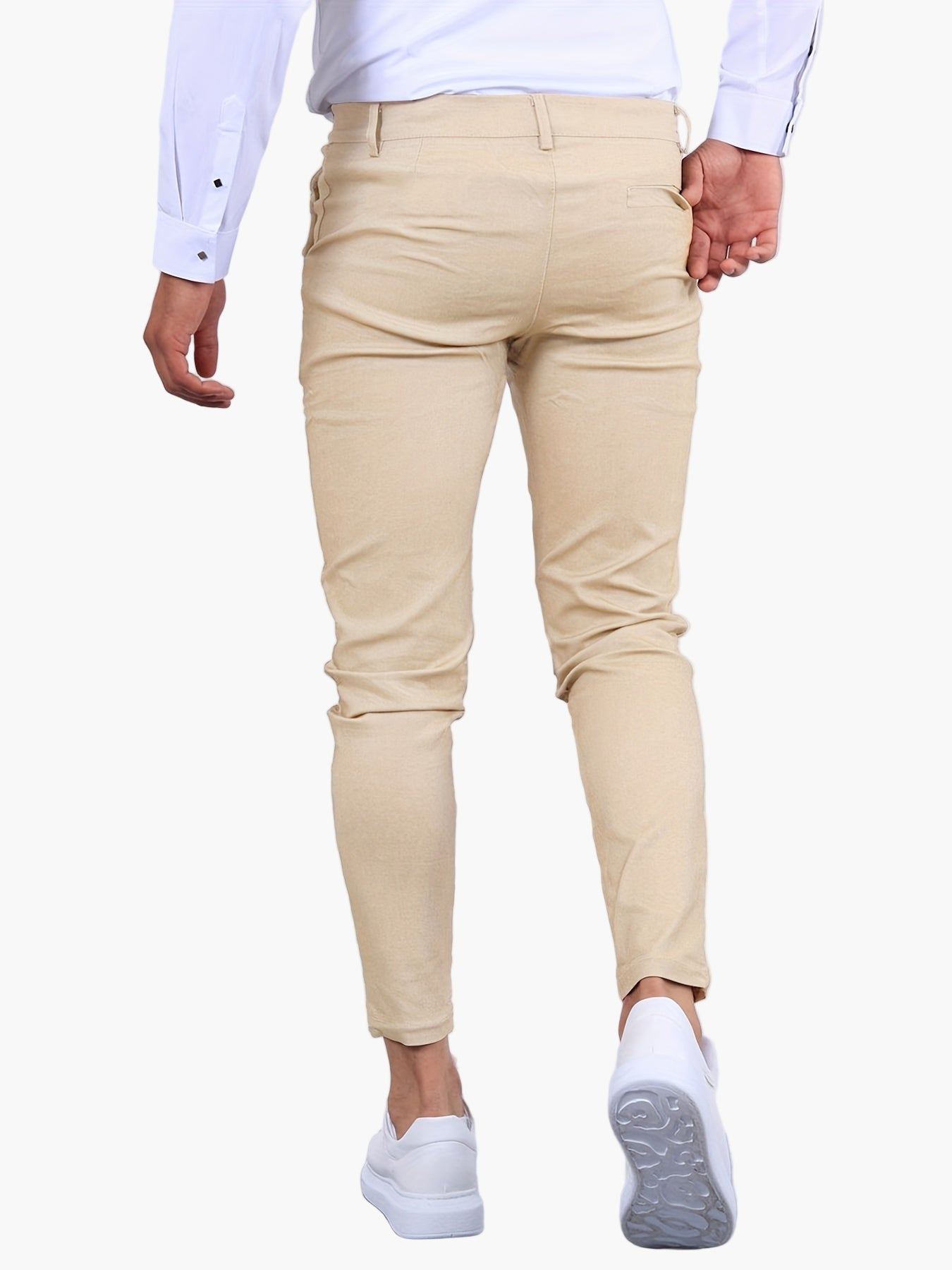 Men's Skinny-Fit Chino Pants – Modern and Stylish for Casual and Business Occasions