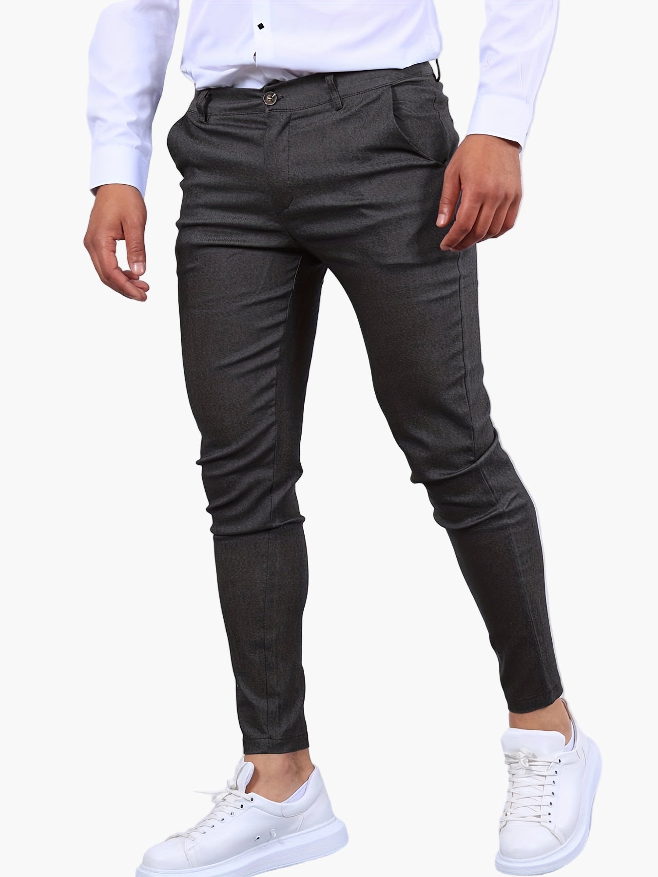 Men's Skinny-Fit Chino Pants – Modern and Stylish for Casual and Business Occasions