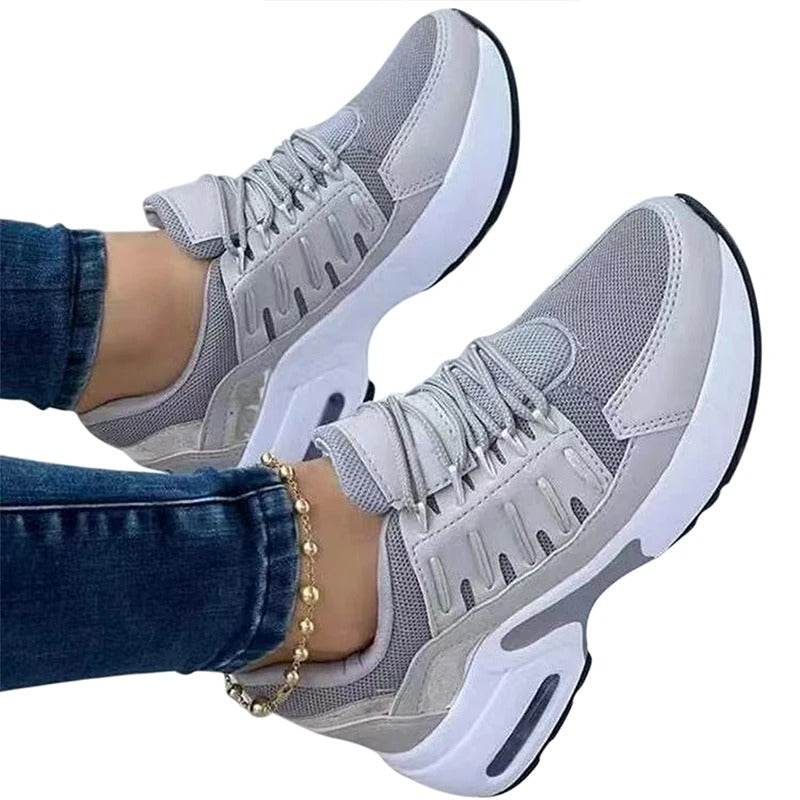 Women's Orthopedic Sneakers for Comfort and Style - Casual Sporty Walking Shoes