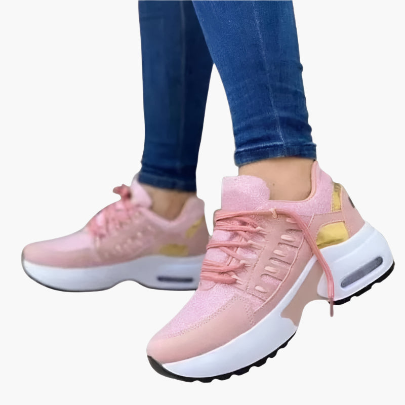 Women's Orthopedic Sneakers for Comfort and Style - Casual Sporty Walking Shoes