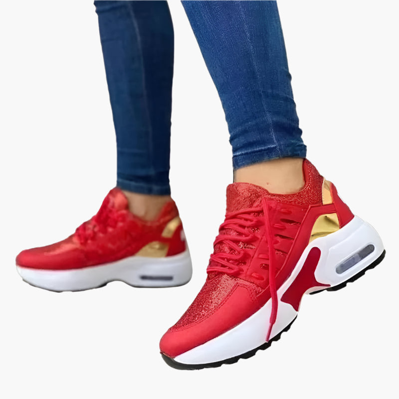 Women's Orthopedic Sneakers for Comfort and Style - Casual Sporty Walking Shoes