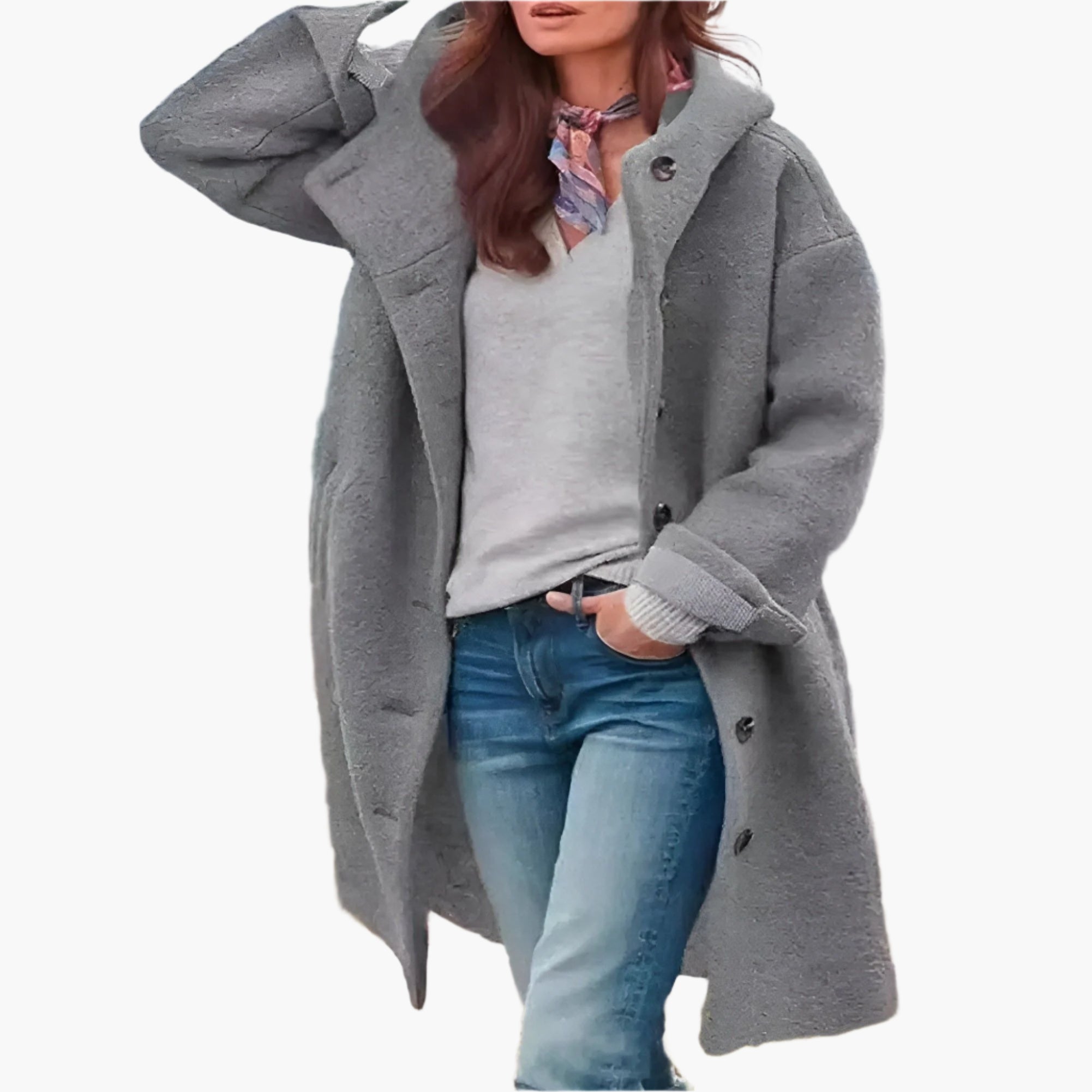 Women's Casual Long Winter Coat – Stylish Warm Jacket for Every Occasion
