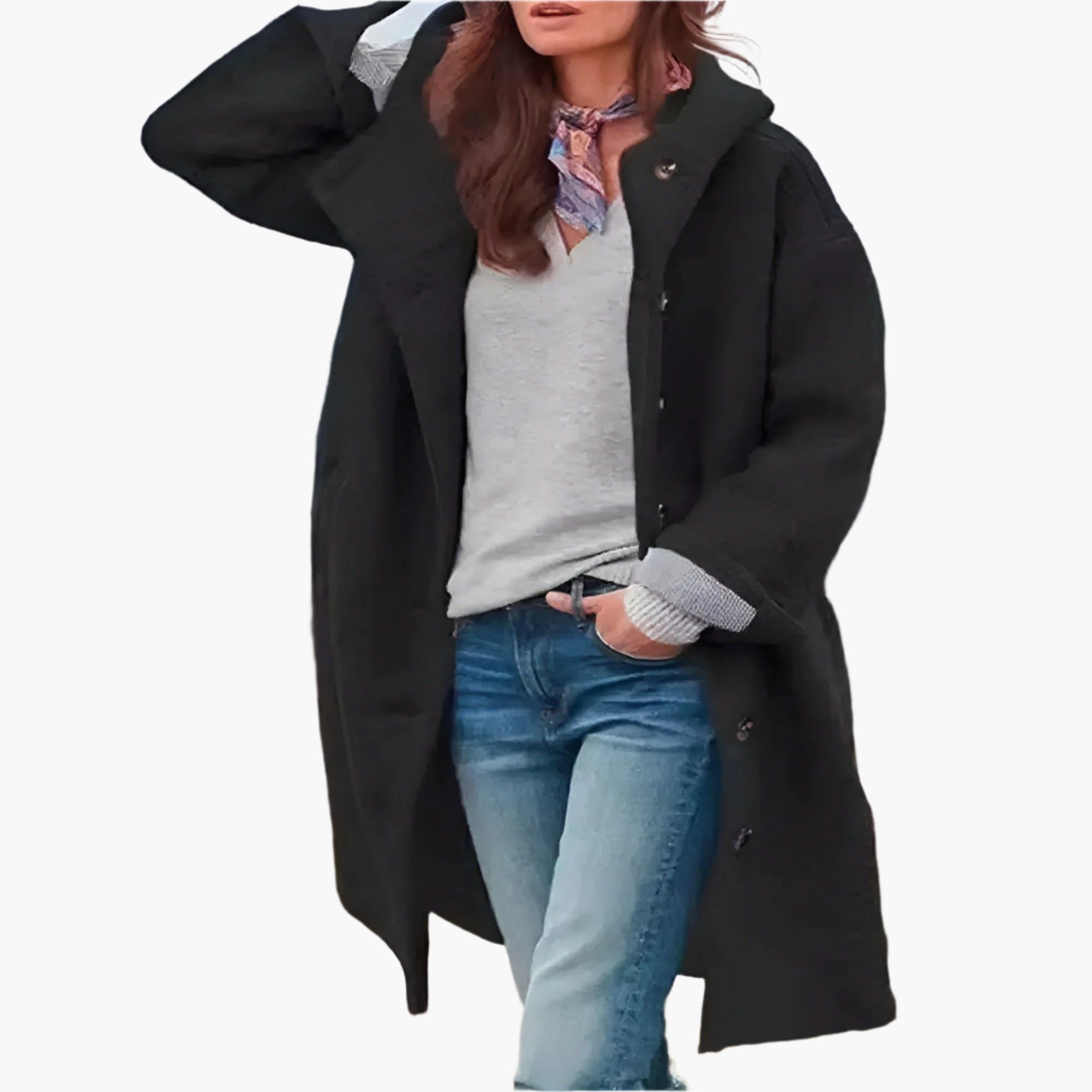 Women's Casual Long Winter Coat – Stylish Warm Jacket for Every Occasion