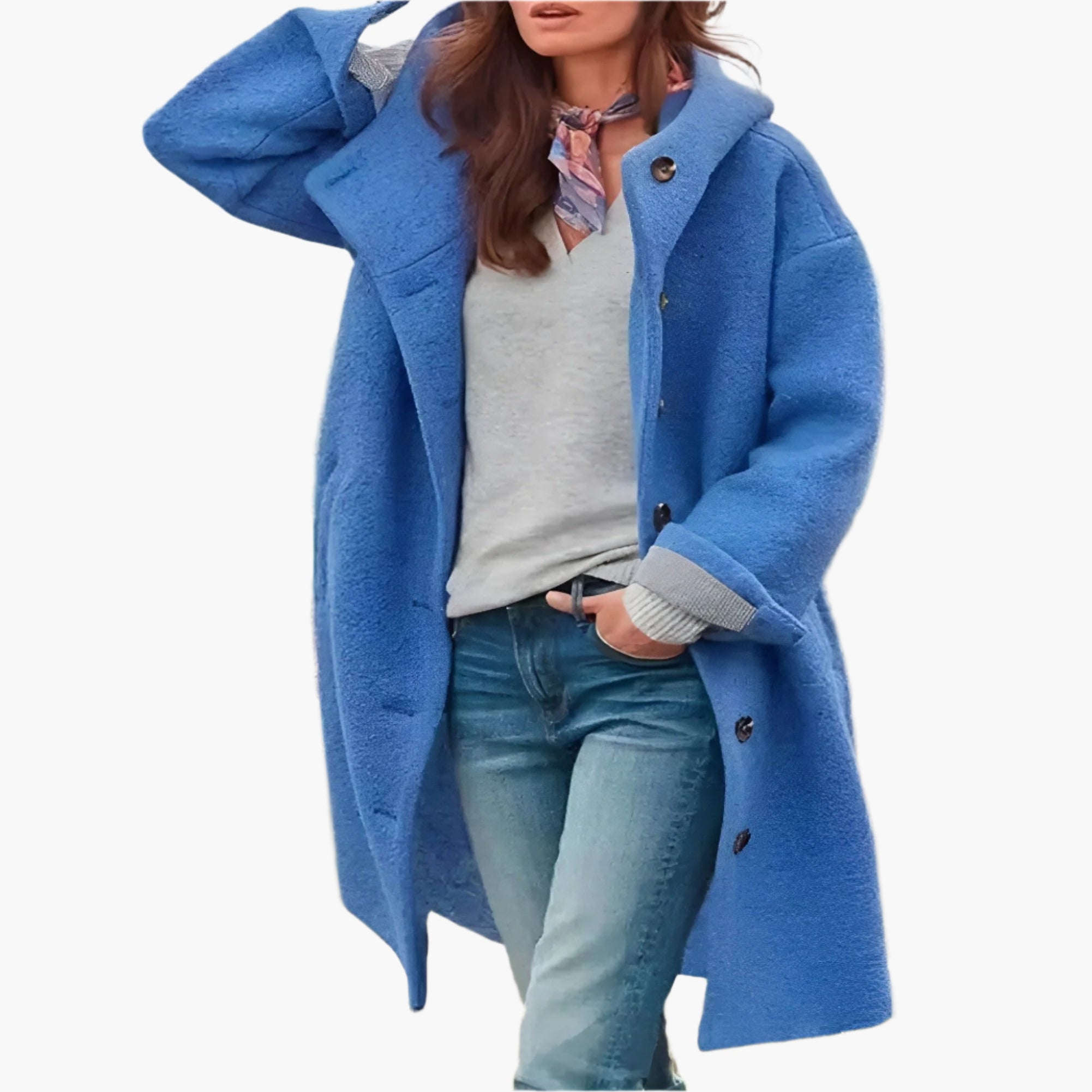 Women's Casual Long Winter Coat – Stylish Warm Jacket for Every Occasion
