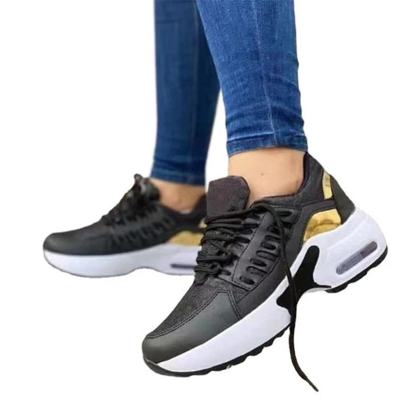 Women's Orthopedic Sneakers for Comfort and Style - Casual Sporty Walking Shoes