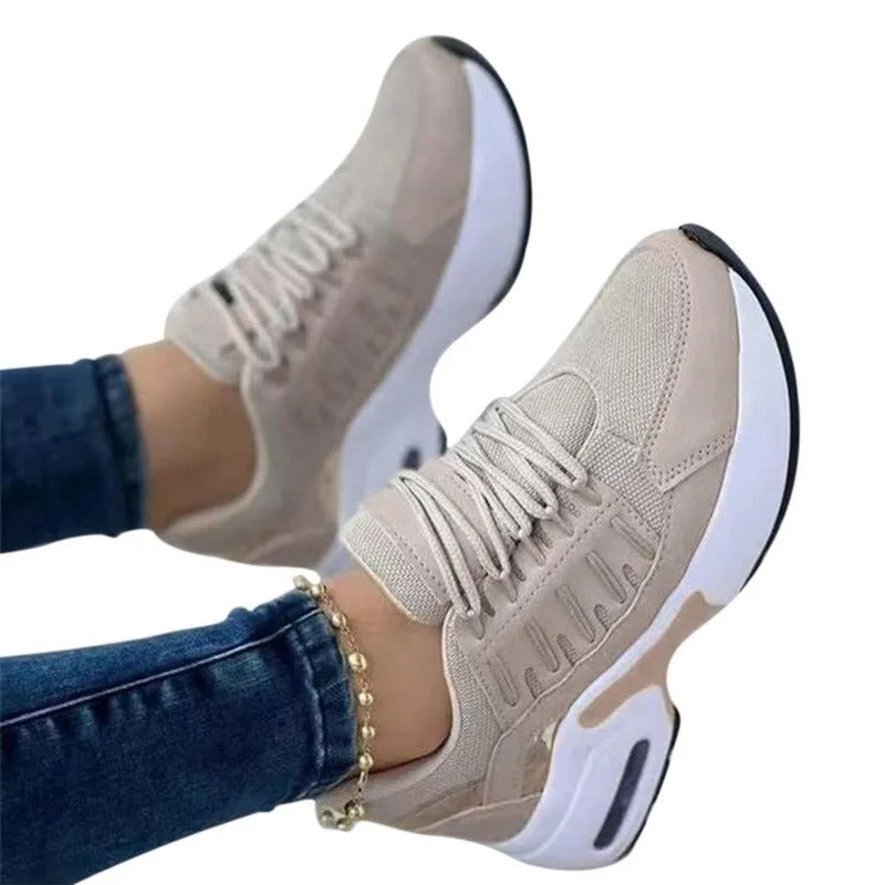 Women's Orthopedic Sneakers for Comfort and Style - Casual Sporty Walking Shoes