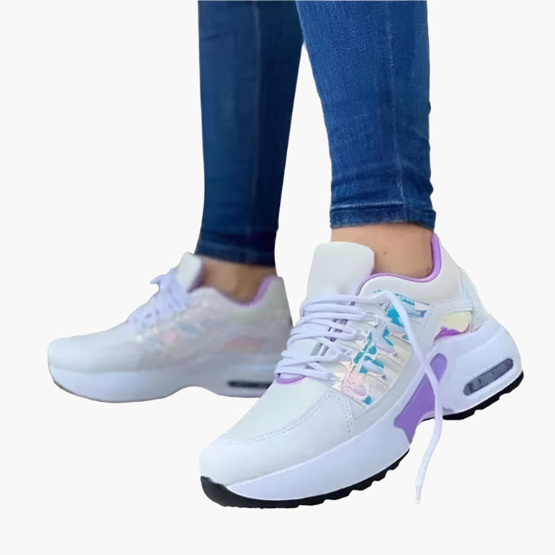 Women's Orthopedic Sneakers for Comfort and Style - Casual Sporty Walking Shoes