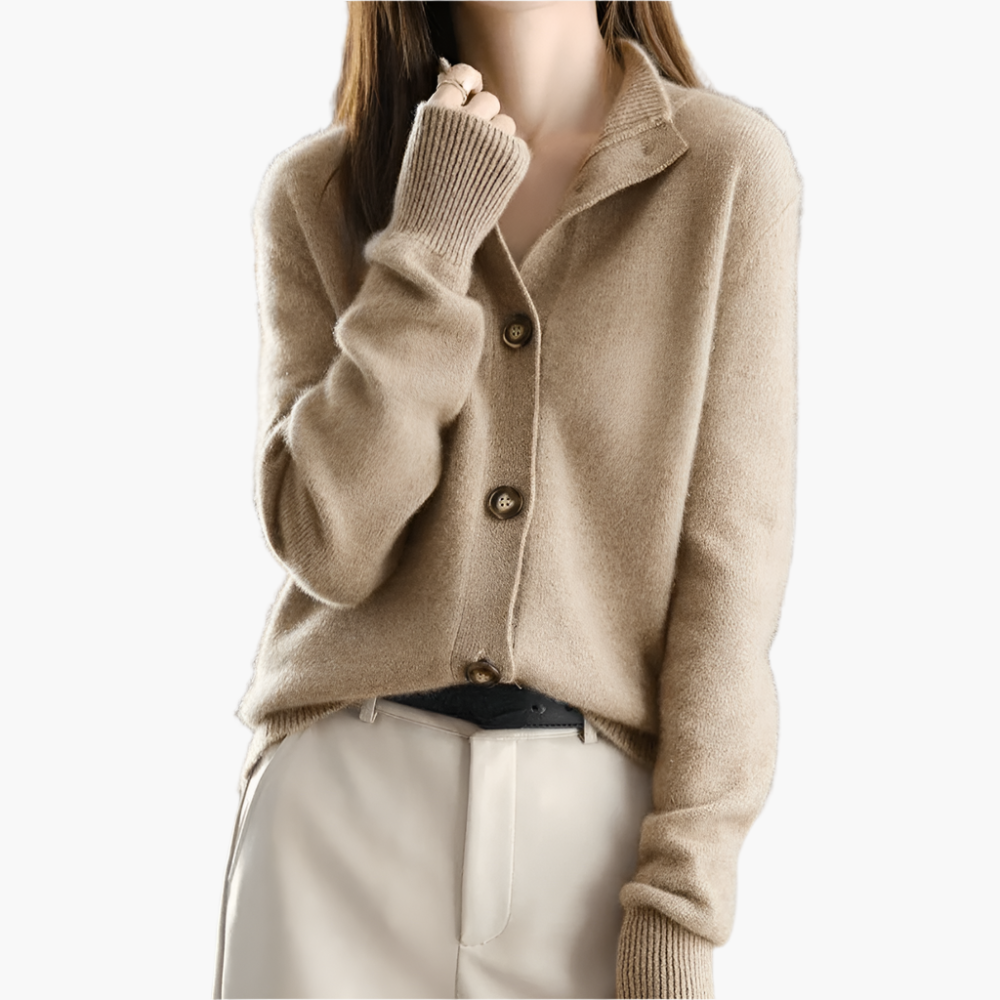 Women's Classic Knitted Cardigan – Timeless Style and Comfort for Every Day