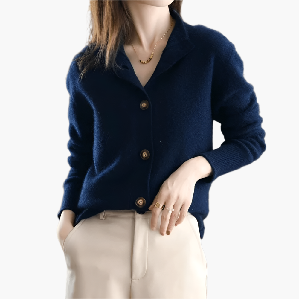 Women's Classic Knitted Cardigan – Timeless Style and Comfort for Every Day