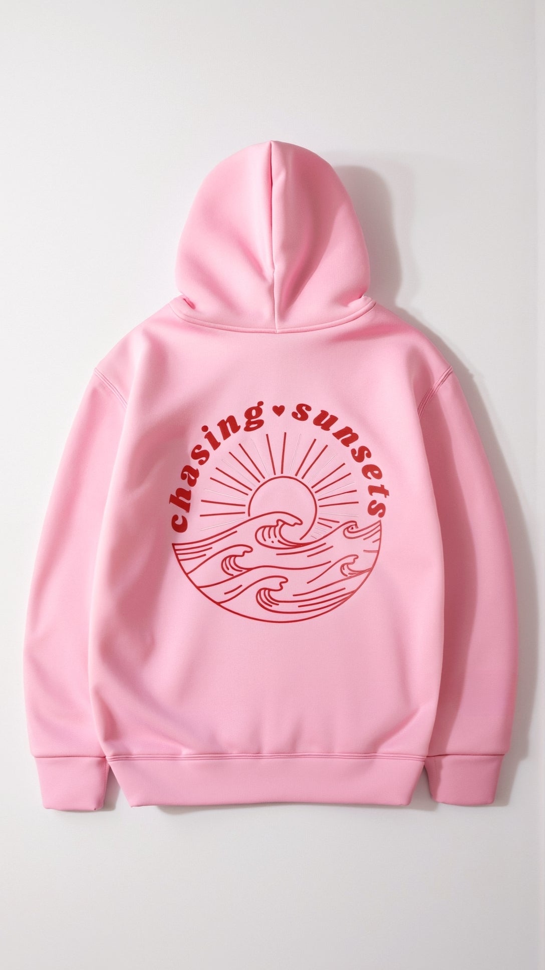 Women's Oversized Hoodie with Tropical Embroidery – Casual and Comfortable Streetwear