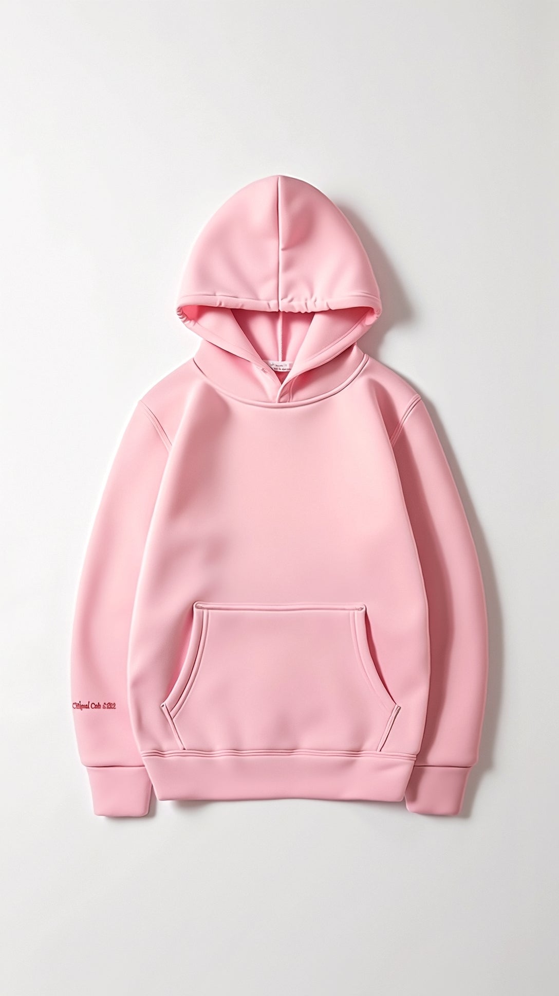 Women's Oversized Hoodie with Tropical Embroidery – Casual and Comfortable Streetwear